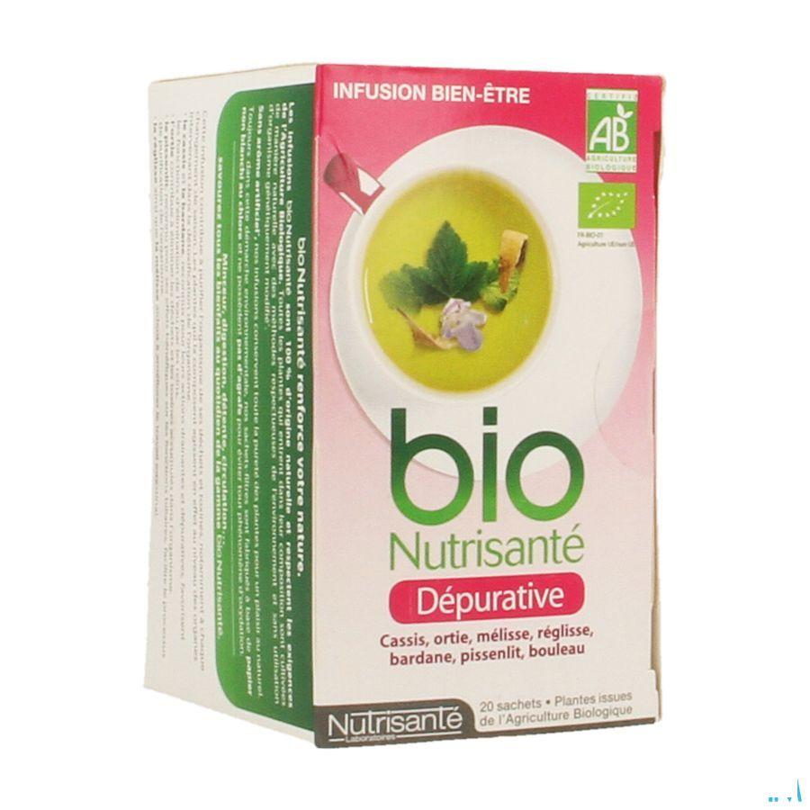Infusion Bio Depurative Sachets 20  -  Nutrisante