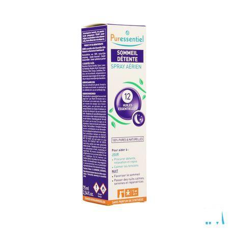 Puressentiel Sommeil Detente Spray 12 Huile Essentielle 75 ml  -  Puressentiel