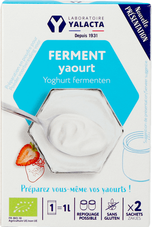 Yalacta Ferment Yoghurt Bio 2X4G