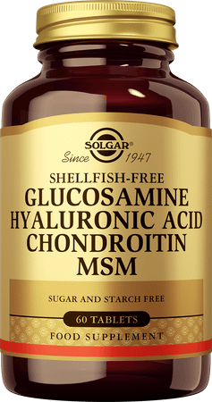 Glucosamine Hyaluronic Ac. Chondroitin Msm Tabletten 60  -  Solgar Vitamins