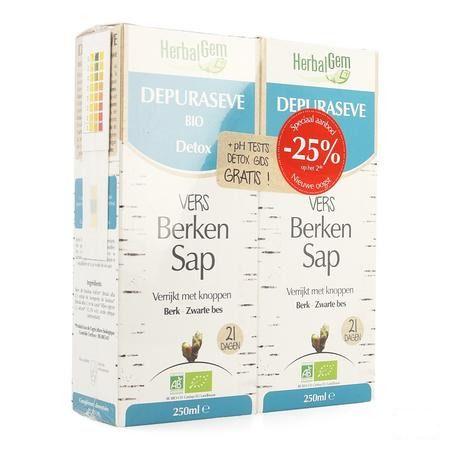 Herbalgem Depuraseve Duo Bio 2x250 ml Nl  -  Herbalgem