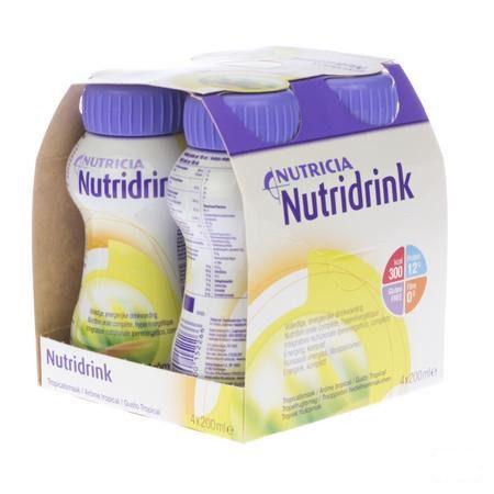 Nutridrink Tropical 4x200 ml  -  Nutricia