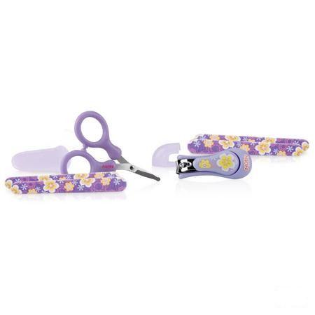 Nuby Nagelverzorgingsset Bloemenprint - 0m +   -  New Valmar