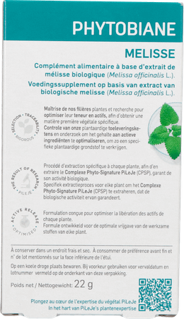 Phytobiane Melisse Comp 30