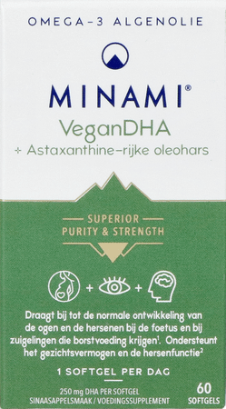 Vegan DHA uit Algen 60 caps  -  Nestle