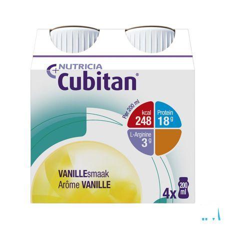 Cubitan Vanille 4x200 ml  -  Nutricia