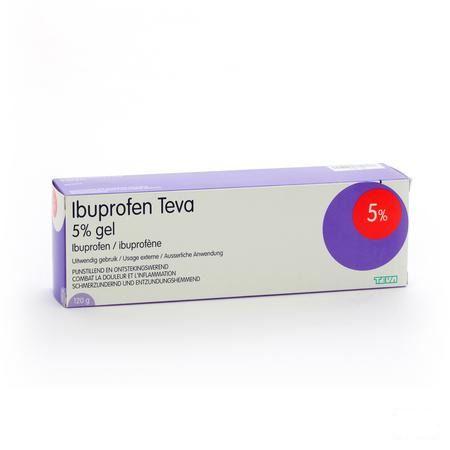 Ibuprofen Teva Gel Tube 120 gr
