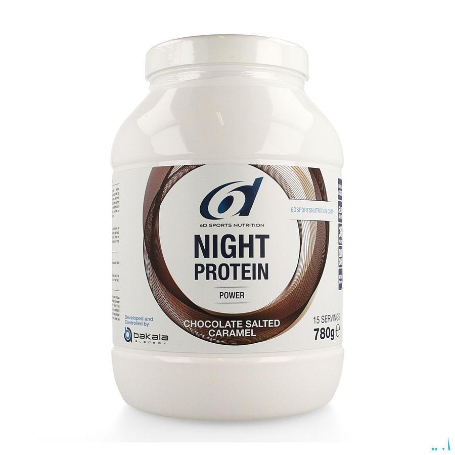 6d Sixd Night Protein Chocolate Salted Caramel780 gr