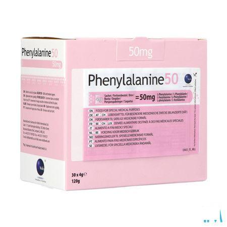 Phenylalanine 50 Poeder Zakje 30x4g 