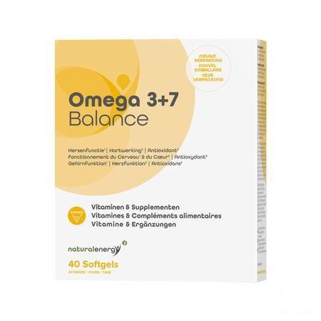 Omega 3 + 7 Balance Natural Energy Capsule 40