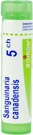 Sanguinaria Canadensis 5CH Gr 4g  -  Boiron