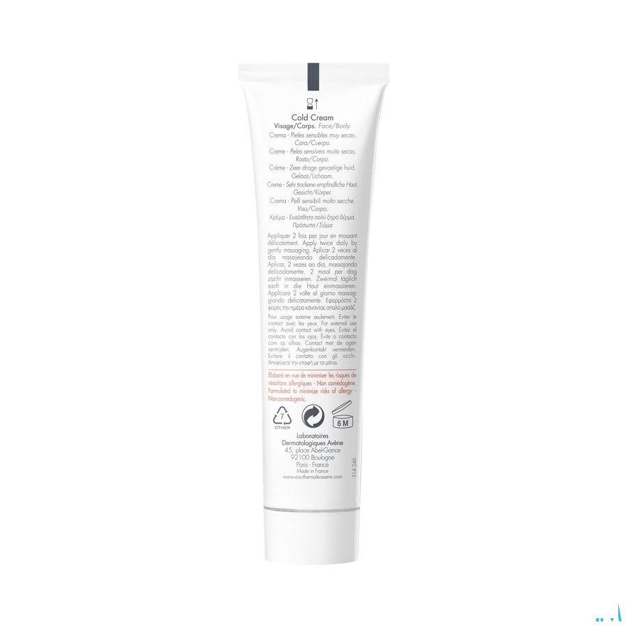 Avene Cold Cream Creme 40 ml  -  Avene