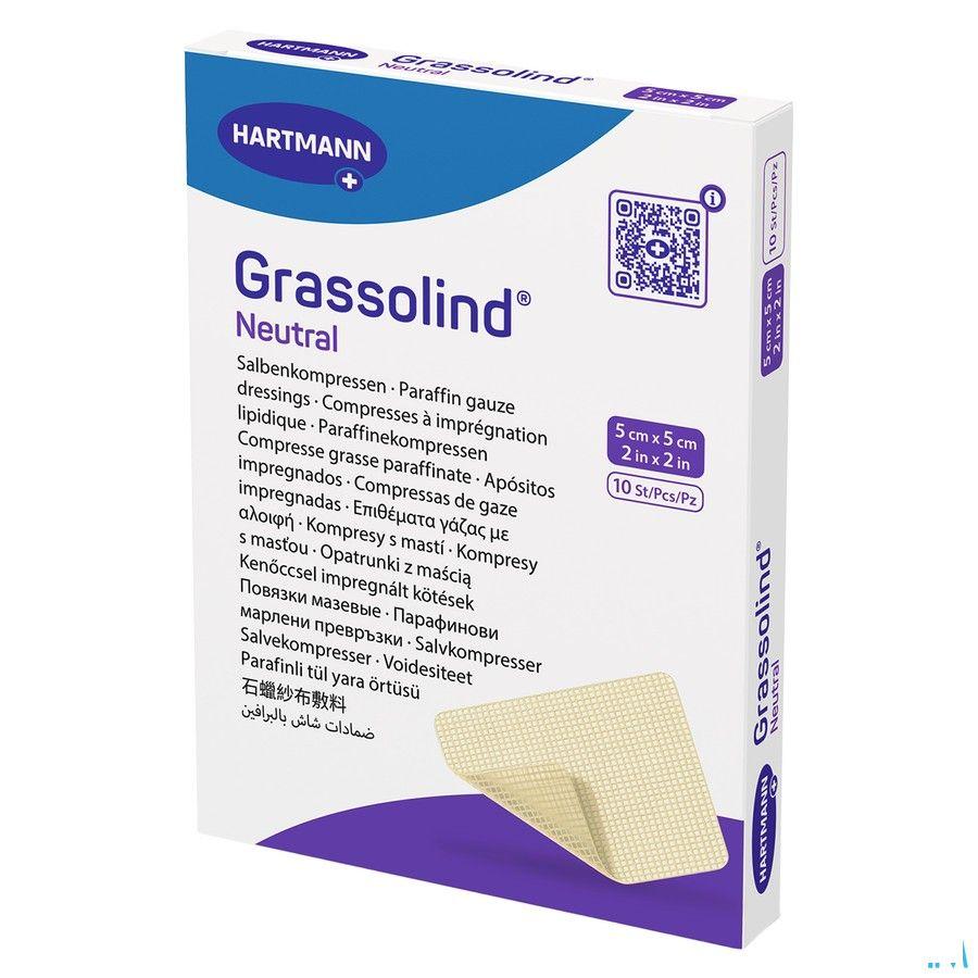 Grassolind Neutral 5,0Cmx 5Cm 10 4993102  -  Hartmann