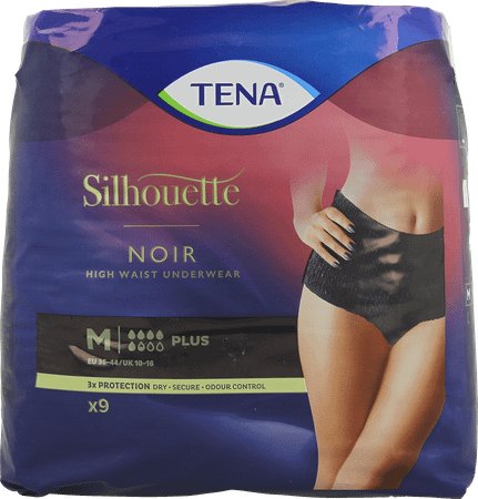 Tena Silhouette Plus Noir High Waist M 9 703081