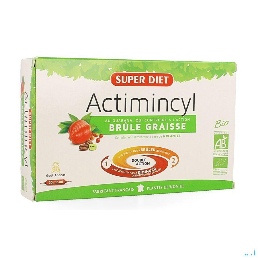 Super Diet Actimincyl Bio Ampoule 20x15 ml  -  Superdiet Laboratoires