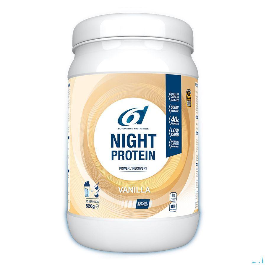 6D Night Protein Vanilla 520 g