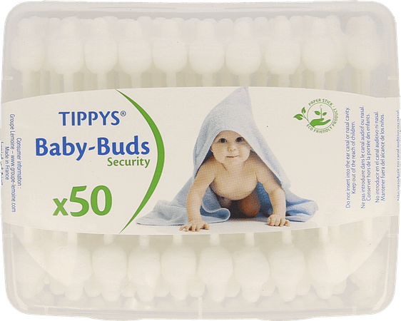 Tippys Baby Buds Tiges Coton 50  -  I.D. Phar