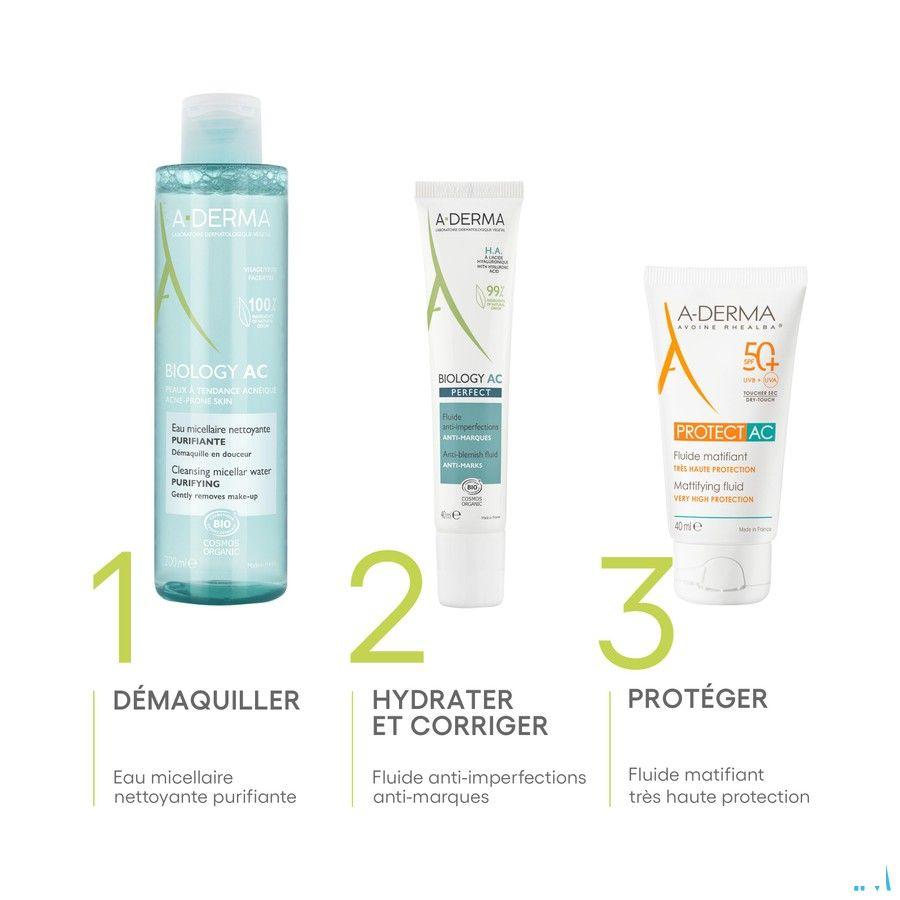 Aderma Biology Ac Zuiverend Micellair Water 200 ml