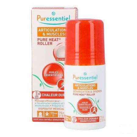 Puressentiel Gewrichten Pure Heat Roller 75ml  -  Puressentiel