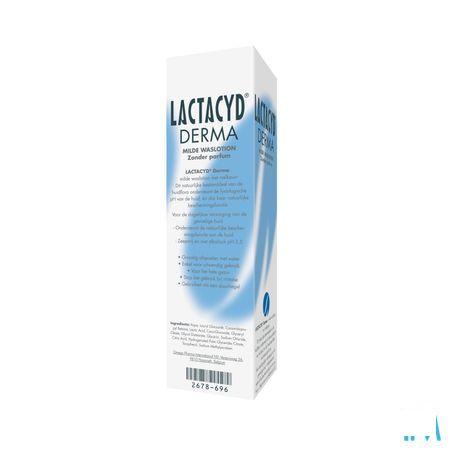 Lactacyd Derma Wasemuls zonder zeep 250 ml