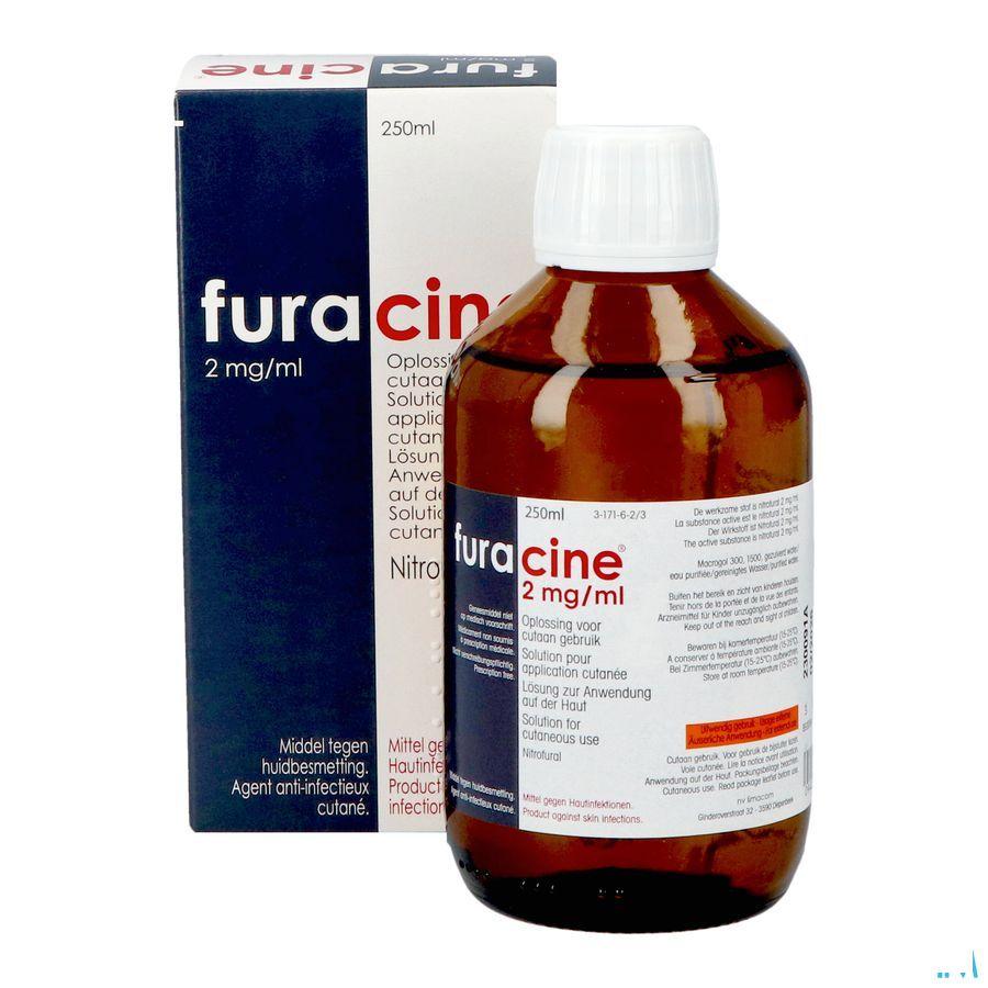 Furacine Nitrofural Solution 250 ml  -  Limacom