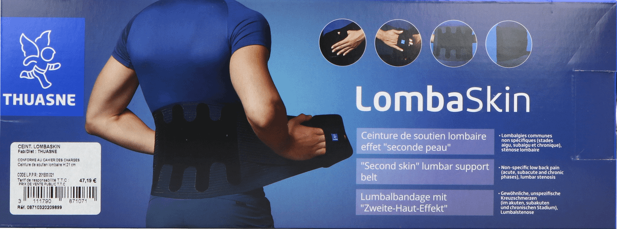 Lombaskin H21 Noir T2  -  Thuasne Benelux