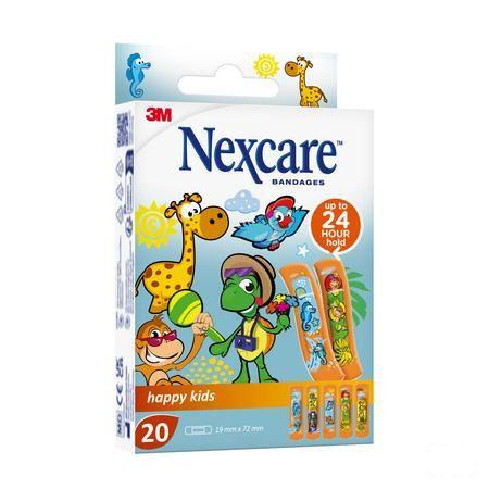 Nexcare 3M Happy Kids Strips 20 N0920Nlw  -  3M
