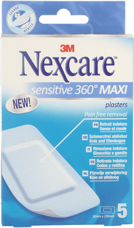 Nexcare 3m Sensitive Skin Maxi 1 Maat 5  -  3M