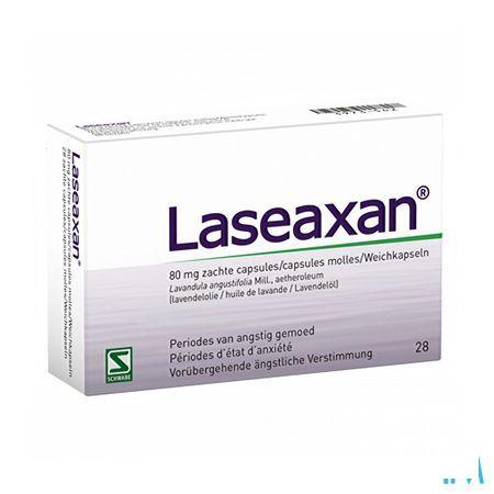 Laseaxan Zachte Caps 28 X 80 mg  -  Vsm