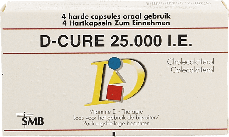 D Cure 25000UI Gelules 4