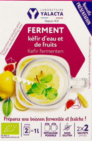 Yalacta Ferment Kefir Eau  &  Fruits Sach 4