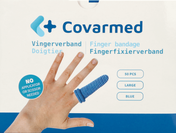 Finger Bob Large Blauw 50 Covarmed