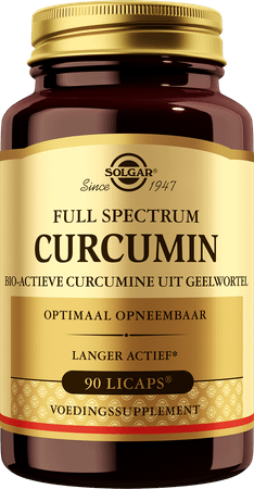 Solgar Full Spectrum Curcumin Softcaps 90  -  Solgar Vitamins