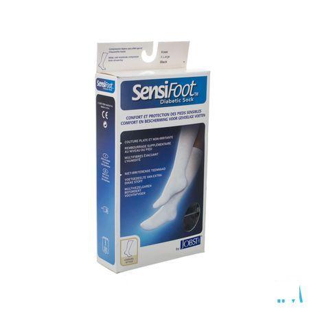 Sensifoot Kniekous Diabet. Voet Zwart 1p Xl 77140