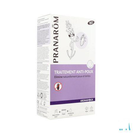 Aromapoux Bio Spray A/Poux 30 ml+Sh 125 ml+Peigne Nf  -  Pranarom