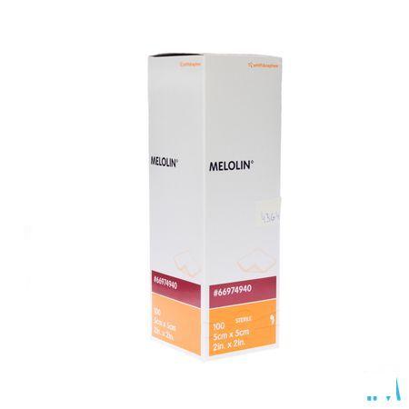 Melolin Kompres Steriel 5x 5cm 100 66974940  -  Smith Nephew