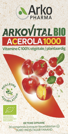 Arkovital Acerola 1000 Bio Kauwtabl 30