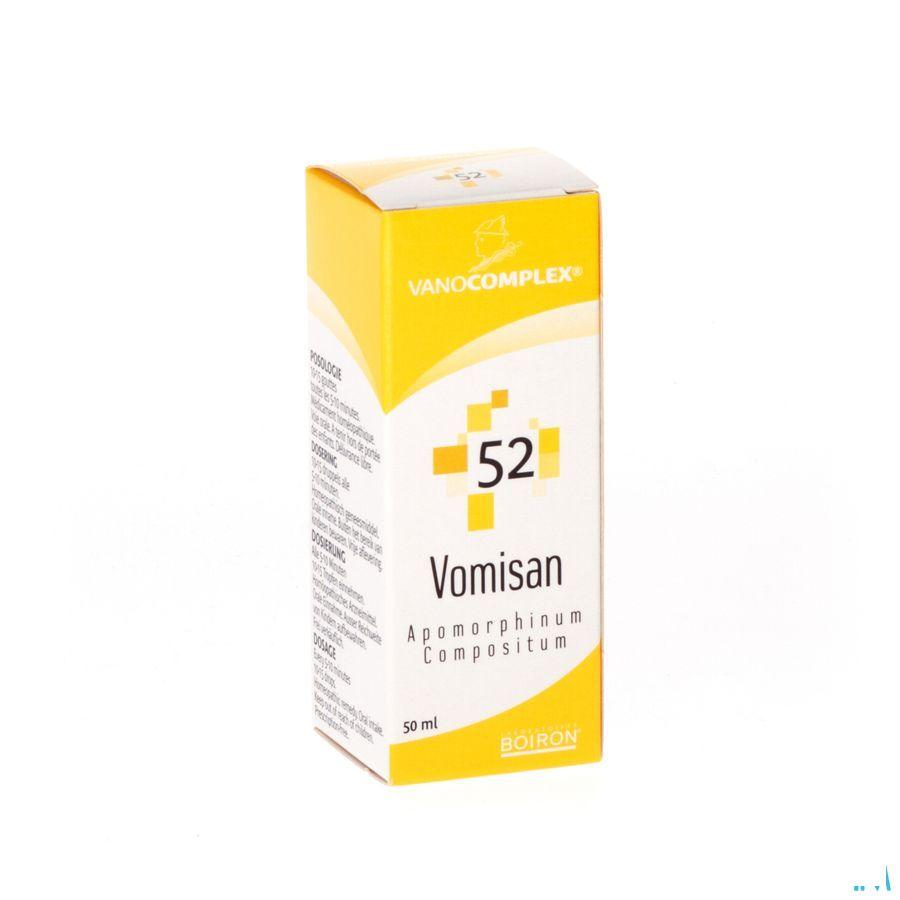 Vanocomplex N52 Vomisan Gouttes 50 ml  -  Unda - Boiron