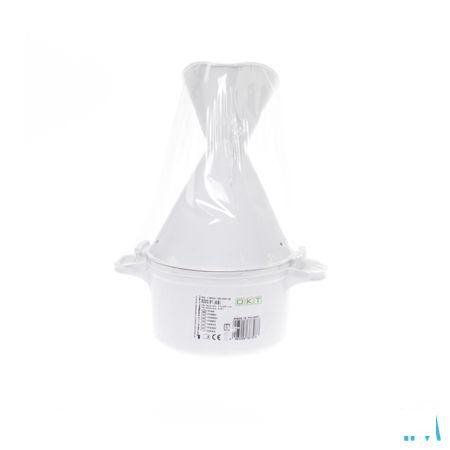 Wolf Inhalator Plastiek Wit