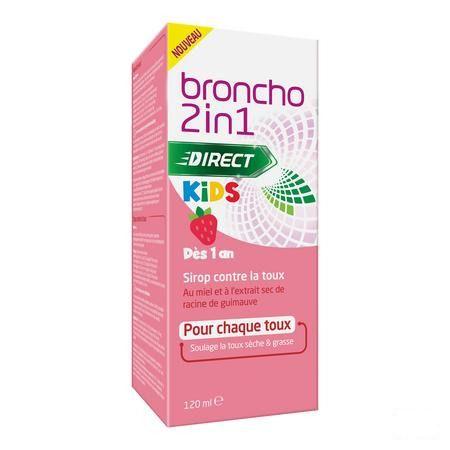 Broncho 2In1 Kids Cough Syrup 120 ml  -  Perrigo