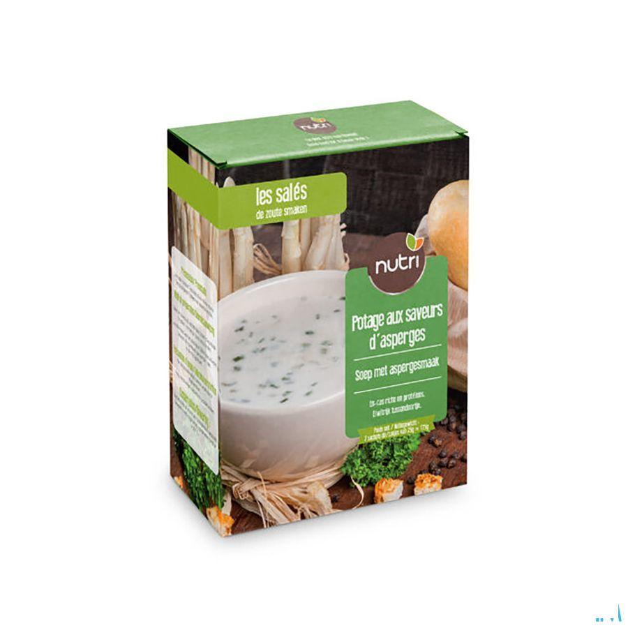 Nutripharm Roomsoep Aspergepunten Zakje 7x25 gr