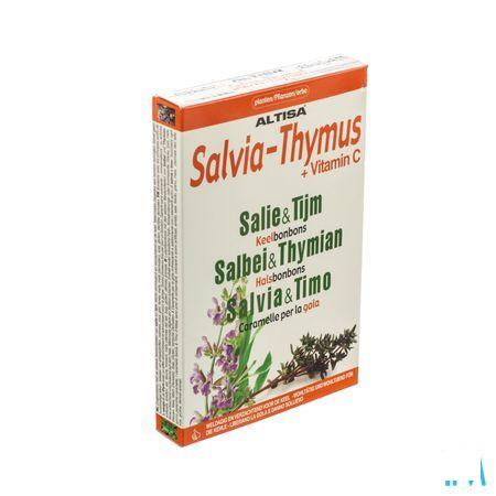 Altisa Zuigbonbons Salie-tijm 75 gr  -  Dieximport