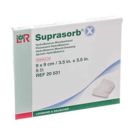 Suprasorb X Verband Cellulose 9x 9cm 5 20531  -  Lohmann & Rauscher