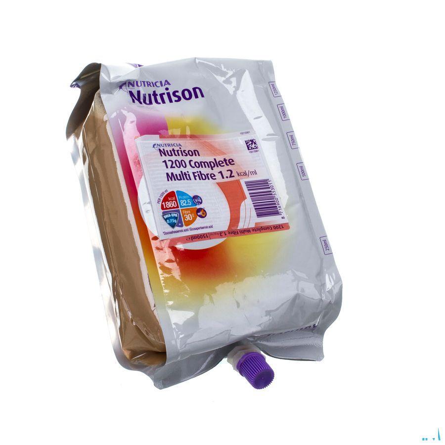 Nutrison 1200 Compl. Multi Fibre 1.2kcal/ml 1500 ml  -  Nutricia