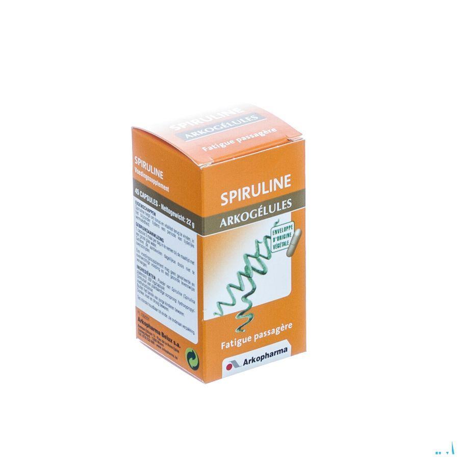 Arkogelules Spiruline Vegetal 45  -  Arkopharma