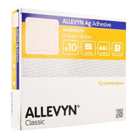 Allevyn Ag Adhesive Ster 12,5X12,5Cm 10 66800076  -  Smith Nephew