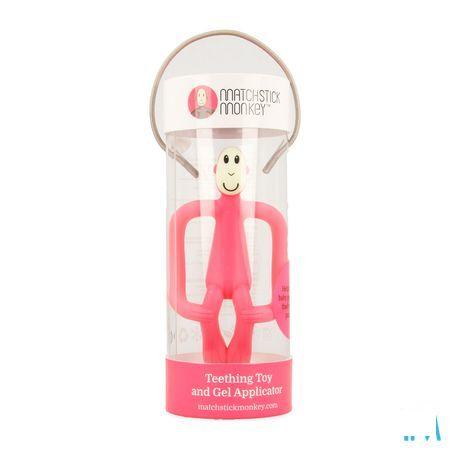 Matchstick Monkey Bijtring Roze  -  Bomedys