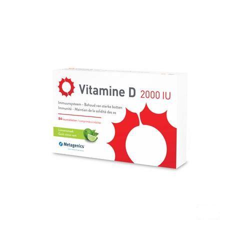 Vitamine D 2000iu Comprimes 84  -  Metagenics