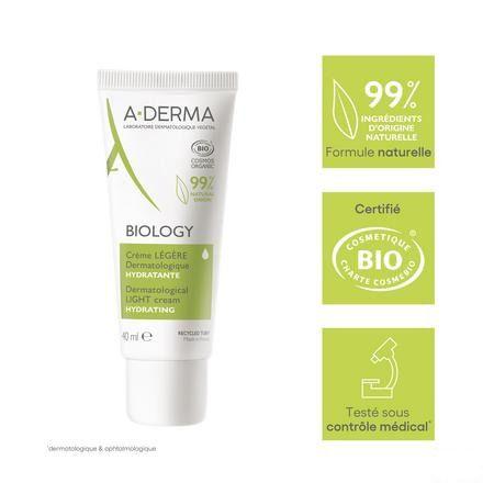 Aderma Biology Lichte Creme Dermatolog. 40 ml  -  Aderma