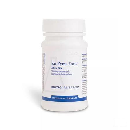 Biotics Zn-Zyme Forte 100 comprimés  -  Energetica Natura